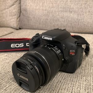 Canon EOS Rebel T3i DSLR Camera EF-S 18-55mm f/3.5-5.6 Lens BUNDLE